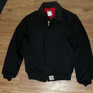 Vintage Black and Corduroy Carhartt Jacket